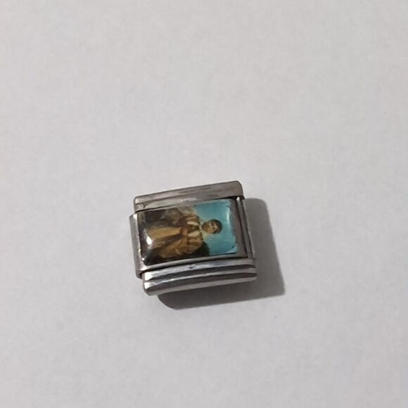 Catholic Italian Link‎ Stainless Steel Charm for Nomination Style Bracelet - Picture 1 of 1